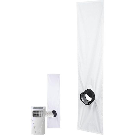 Set di panni sigillanti portatili per finestre e condizionatori d'aria - Universale - 200 cm (2 m) - Adatto per finestre scorrevoli e finestre a battente (1/5)