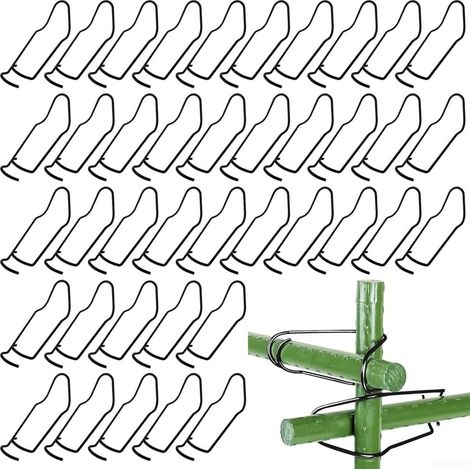 Connecteurs de treillis fiables pour plantes Boucles métalliques robustes (1/5)