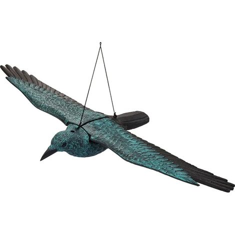 Elemento decorativo de jardín Stocker crow scarecrow 80 cm resistente al clima