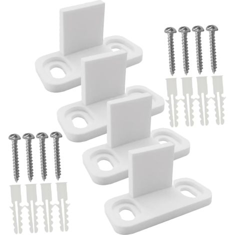 Guide de sol pour porte de grange coulissante plastique (1/5)