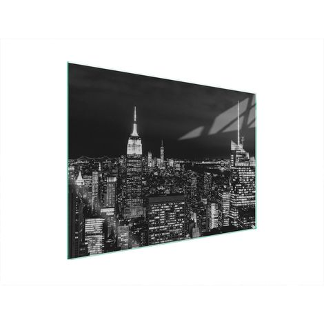 PLAQUE DE PROTECTION EN VERRE POUR POÊLE 70x52 CITY (1/5)