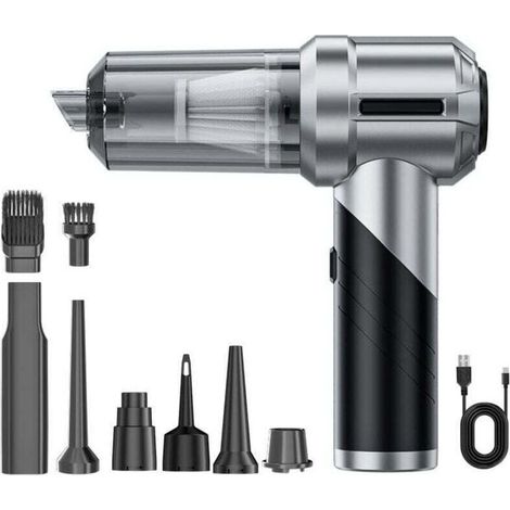 15000Pa Cordless Handheld Vacuum Cleaner, 3 in 1 Mini Car Vacuum Cleaner with Brushless Motor, Ideal for Cars, Homes and Kitchens. (1/4)