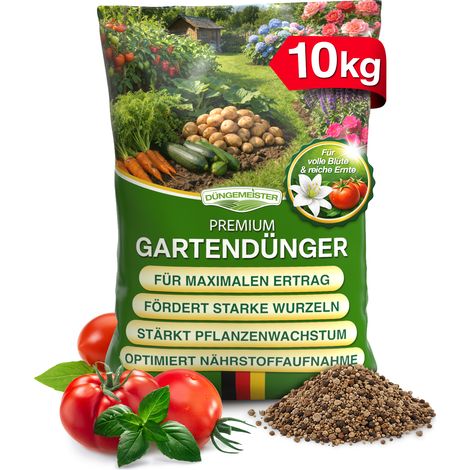 Gartendünger Dünger Garten Premium universal Langzeitwirkung 10kg (1/5)