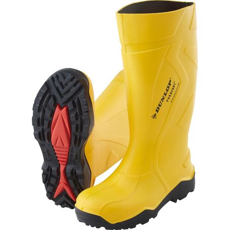 Dunlop Stiefel Purofort+, S5 , Gr. 38, gelb