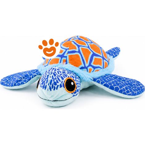 Leopet Dog Tartaruga in Tessuto e Peluche (23cm) - Confezione 1 Pezzo - Accessori