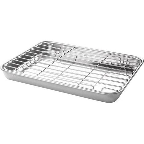 Lacor Backblech Edelstahl 21,5 x 15 cm
