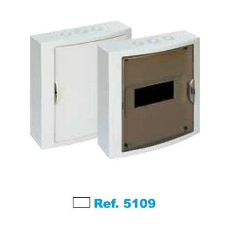Oberfläche Schalttafel 8 Elemente weiß Solera Arelos 5109
