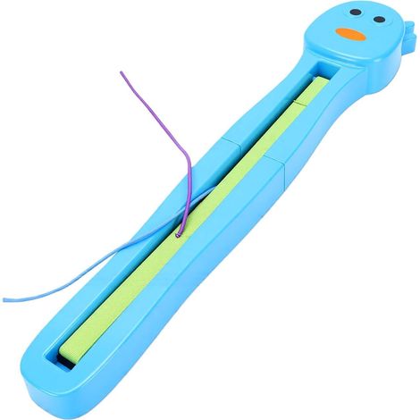 Interactive Indoor Cat Toy with Suction Cup (Blue) (1/5)