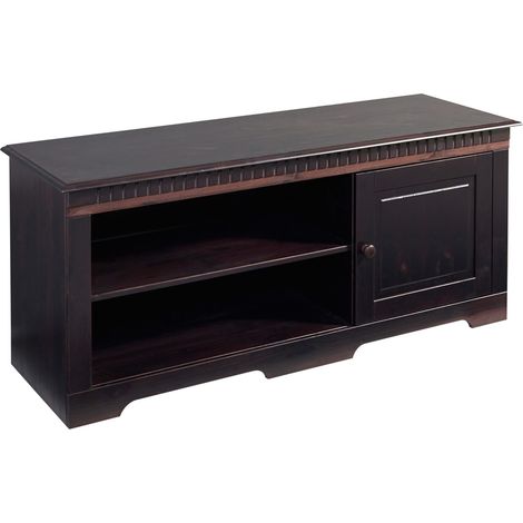 LisaBuffet bas 130 cm en pin foncé (1/5)