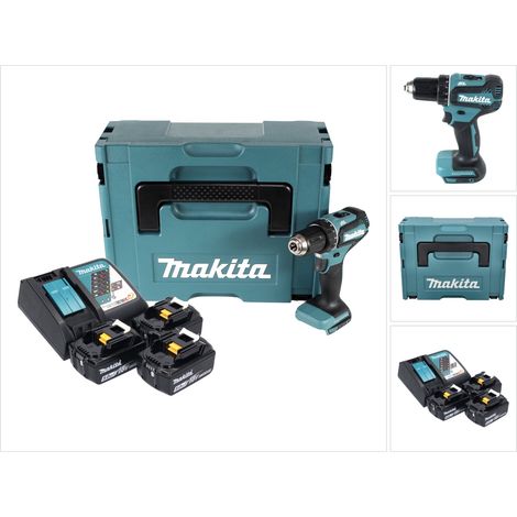 Trapano avvitatore MAKITA 18 V DDF485RTJ - 5 Ah + 3 batterie 18 V - 5 Ah + 1 caricabatterie rapido (1/5)