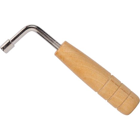 Clé d'accordage Lyre et harpe Instruments à cordes primitifs Clé à molette en bois (1/5)