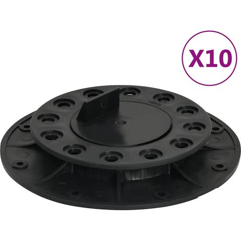 Supports de piédestal réglables, 10 pièces, 20-30 mm