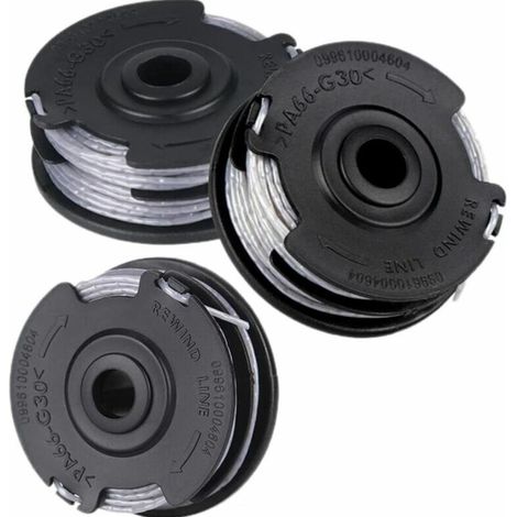 Lot de 3 bobines pour débroussailleuses 18M 1,65 mm (1/5)