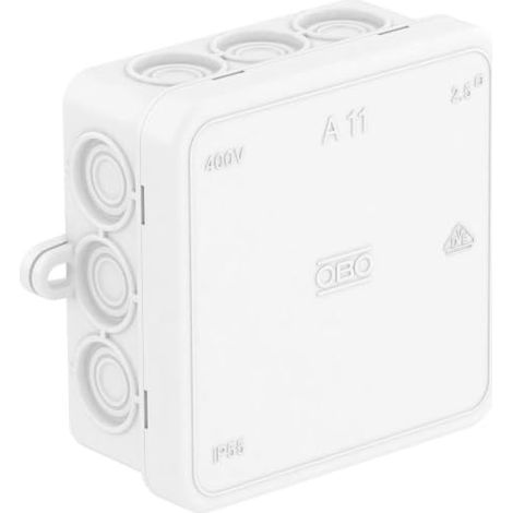 OBO Bettermann 2000180 caja de derivación blanca IP54