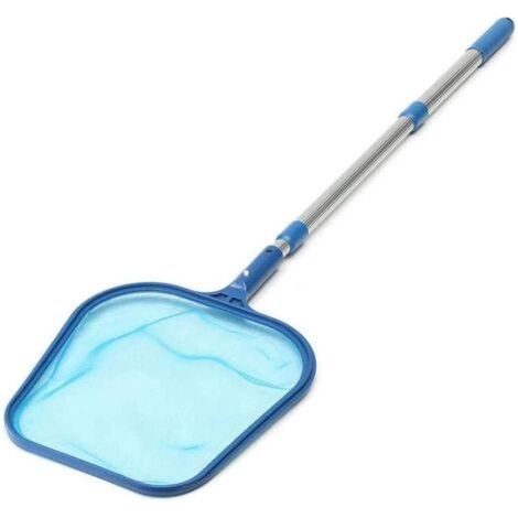 Pool-Skimmernetz mit Teleskopgriff, 35,6 bis 104,1 cm, aus robustem Netzgewebe für - (1/5)