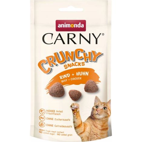 Animonda Carny  Snack  Premio para gatos 50 g - Carne de res y pollo 50 g
