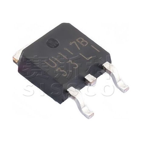 CJ Changdian/Changjing CJU1117B-3.3 TO-252-2L 3,3V LDO Linearregler, 5 elektronische Bauteile/Chips.