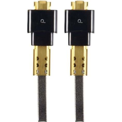 Enowelir Jeu de 2 Balais de Charbon pour Moteur d'Aspirateur 6.5x11x32mm Pièces de Rechange Haute Qualité (1/5)
