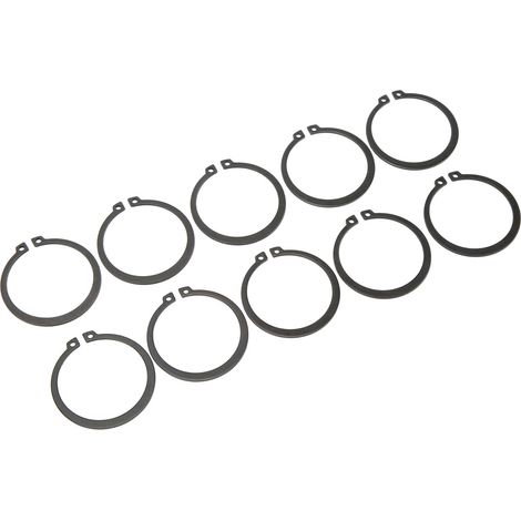 Lot de 20 circlips d'embrayage de compresseur de climatisation, épaisseur 1,5 mm, en fer, pour bobine d'embrayage de compresseur de climatisation 507 (1/5)
