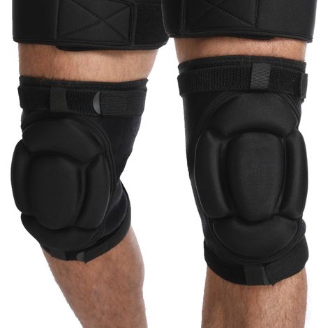 Genouillères de sport – Couvre-jambes chauds pour la course à pied, le basket-ball, les genouillères, les protections articulaires, les ménisques, taille M (100-140 catties) (1/2)