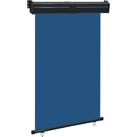 Toldo lateral de balcón azul 125x250 cm vidaXL