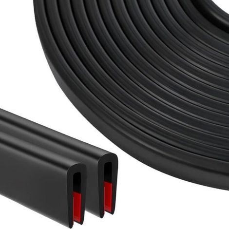 Boudins 4m Protection Bord De Tole, 4mm-6mm Joint Caoutchouc en U, EPDM Joint Bord De Tole, Joint en U Pour tôle, Portes de Voiture (1/5)