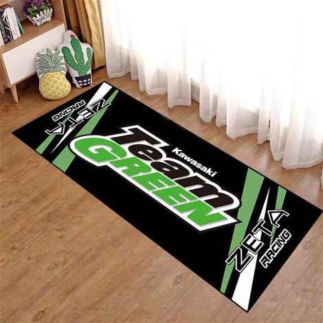 HSS-Tapis de moto, tapis antidérapant pour canapé et table basse de salon, résistant aux taches et facile à nettoyer - 60200cm (surface en polaire douce pour la peau)