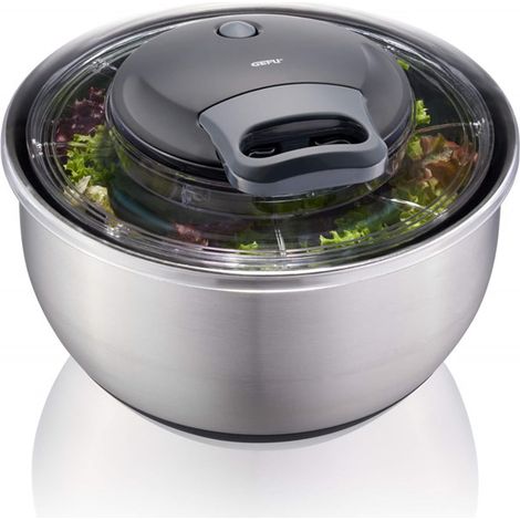 Gefu Pullit essiccatore per insalata argento 4,5 litri (1/3)