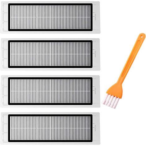 FOREHILL 4pcs Filtre HEPA de remplacement compatible avec Aspirateur Xiaomi Roborock S5 Max S6 Pure S6 Max S6 MaxV S65 S60 S6 S55 S51 S50 S (1/5)