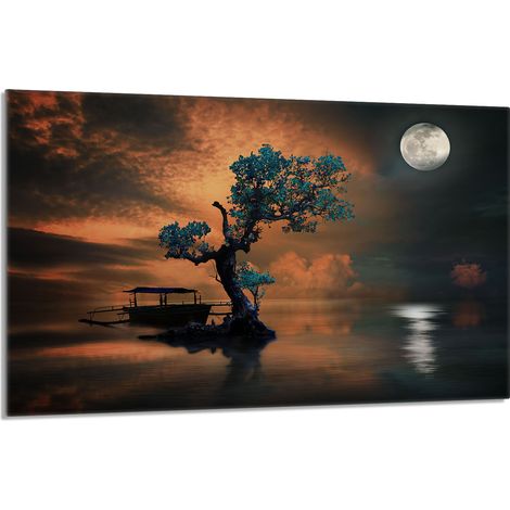 Glasschutzplatte für den Herd 80x52 Baum (1/5)
