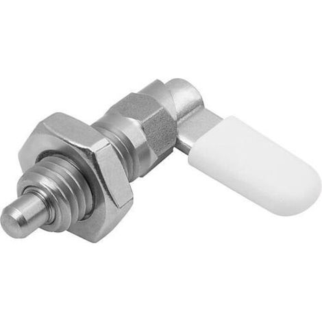 KIPP Sperrriegel M20 D=8 SW20 Form D Kappe Mutter E. (1/3)