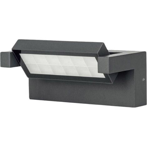 TRADE SHOP - Applique Parete Inclinabile Esterno 21w Tecnologia Cct 3 Tonalità Di Luce Ip65 472-3c - Grigio (1/5)