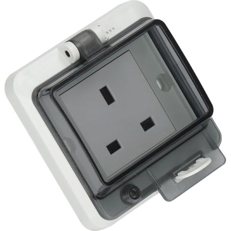 Prise étanche IP66 conforme aux normes britanniques, antidéflagrante, robuste et résistante aux chocs, 250 V, 13 A (1/5)