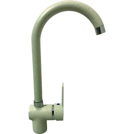 Miscelatore cucina mix lavello rubinetto colore avena mod posillipo