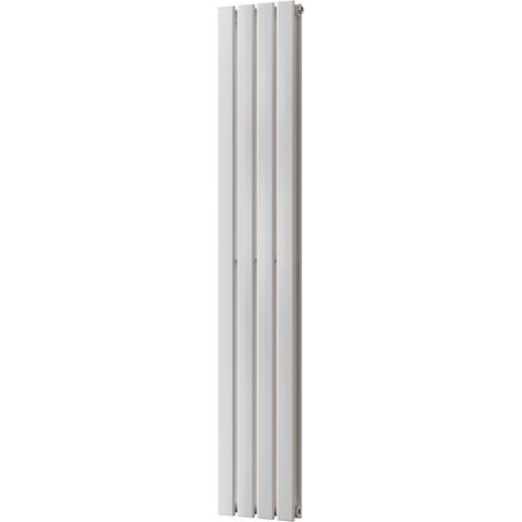Typhoon - White Vertical Radiator H1600mm x W272mm Double Panel
