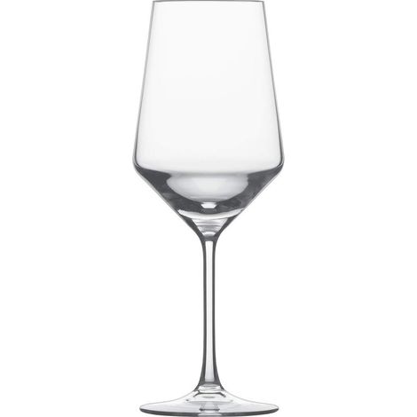 Set de 6 verres à vin rouge transparent 550ml H: 24.4cm