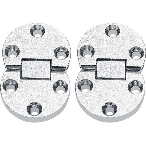 Bisagra para mesa plegable de pared, bisagras para mesas abatibles, bisagra de mesa de aleación de zinc para Crezuo-Crezuo