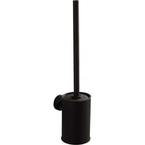 BEBUSINGOTO Hängende Toilettenbürste, Wandmontierte Toilettenbürste, Schwarz, 304 Edelstahl