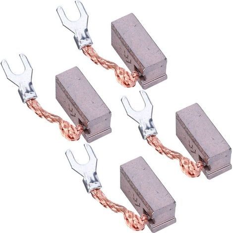 4x balai de charbon, charbons pour moteur électrique 7mm x 10mm x 20mm pour outil électrique (1/5)