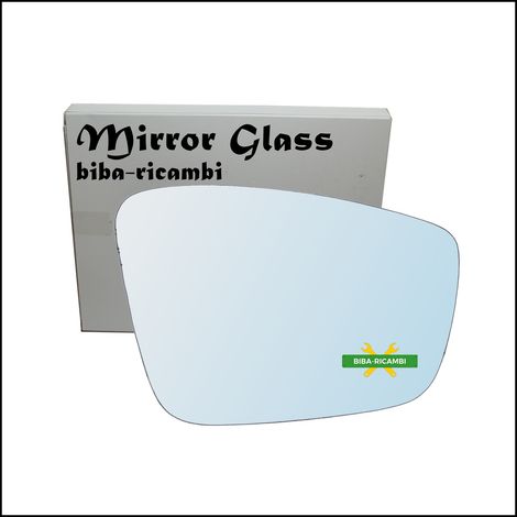 Vetro specchio retrovisore cromato lato dx-passeggero per seat mii (kf1) dal 201 (1/2)