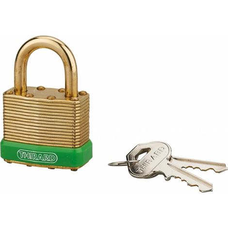 Cadenas à clé GREEN adventure 40 mm (1/2)