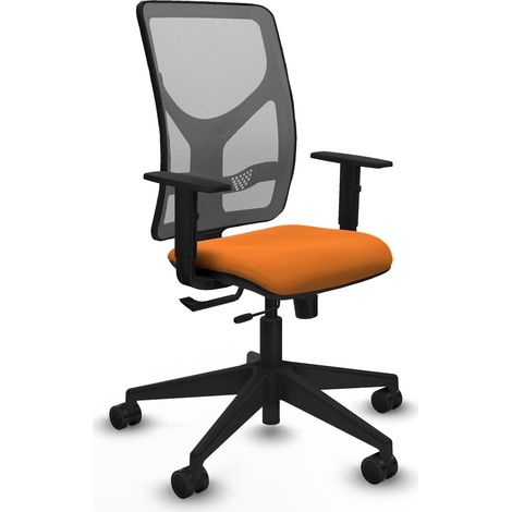 Poltrona da ufficio piqueras y crespo Motilla grigio similpelle ergonomica (1/2)