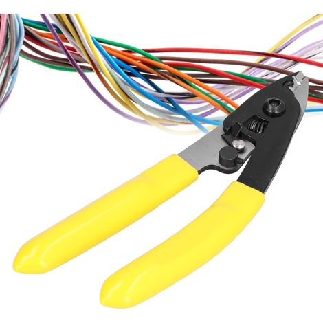 Pince à dénuder à fibre optique double port SK-141, pince à dénuder à fibre optique CFS-2, pince à dénuder pour câbles à fibre optique, pince Miller pour fibre optique (1/5)