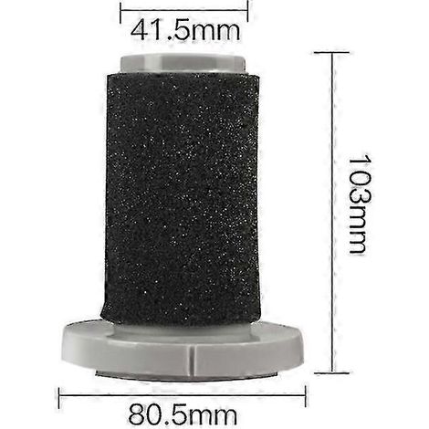 Filtre HEPA lavable de rechange pour aspirateur Deerma DX700/DX700s (1/5)