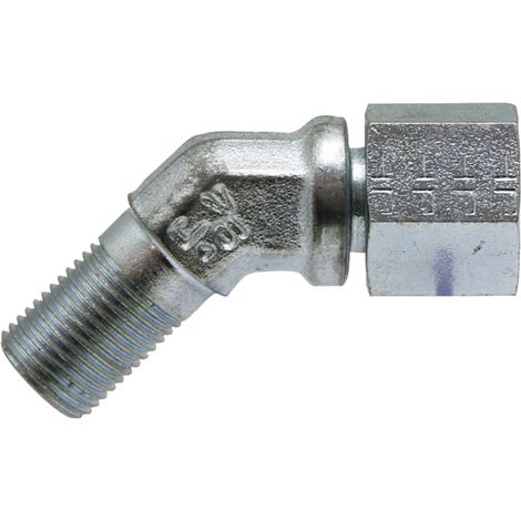 Connecteur coudé, WA 1 MBSP x 1 FSBSP 45' 33 mm GRANIT (1/2)