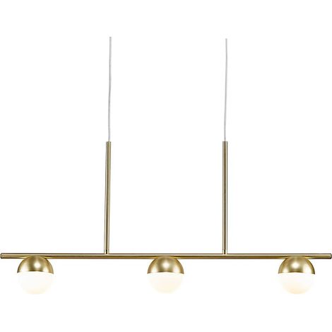 Nordlux CONTINA suspensión 3 focos latón 90 cm