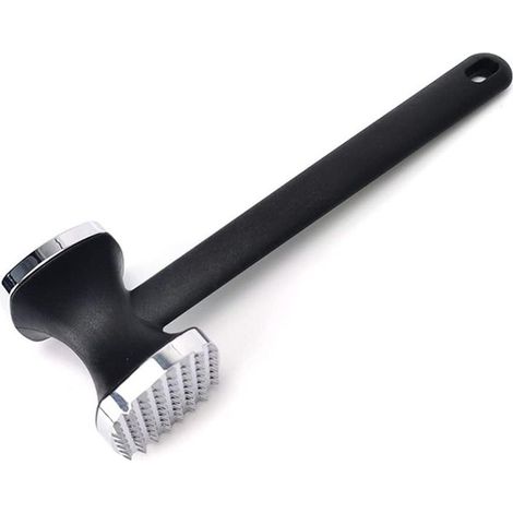 Meat tenderizer, double-sided meat tenderizer, suitable for steak, chicken, pork, dishwasher safe (1/5)