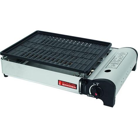 Sandrigarden 7875210 Tasmania Barbecue a Gas Portatile 1 fuoco 1.9 W griglia 27x34 cm accensione piezoelettrica (1/3)