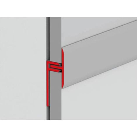 6 x PROFILO GIUNZIONE A202  300 CM BIANCO