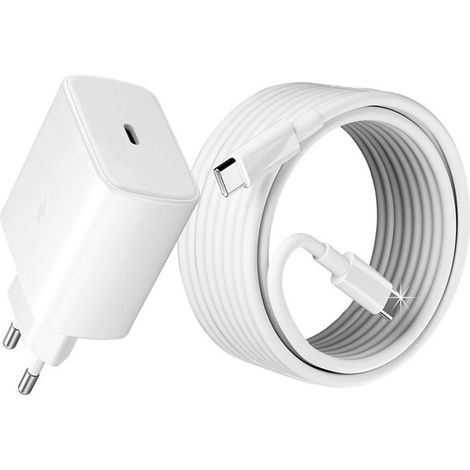 Chargeur 45W - 1001 PILES BATTERIES - USB C - Charge rapide - Câble 2m - Compatible Samsung Galaxy (1/5)